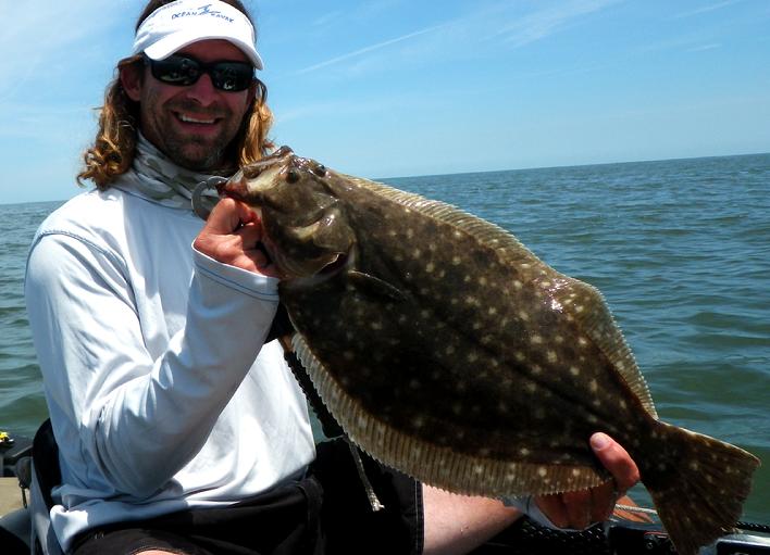 Fishing for Flounder At the CBBT