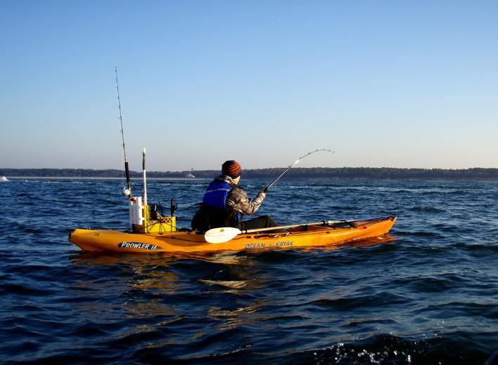 Kayak Fishing, Kayak Fishing Chesapeake Bay DVDs, Kayak Fishing